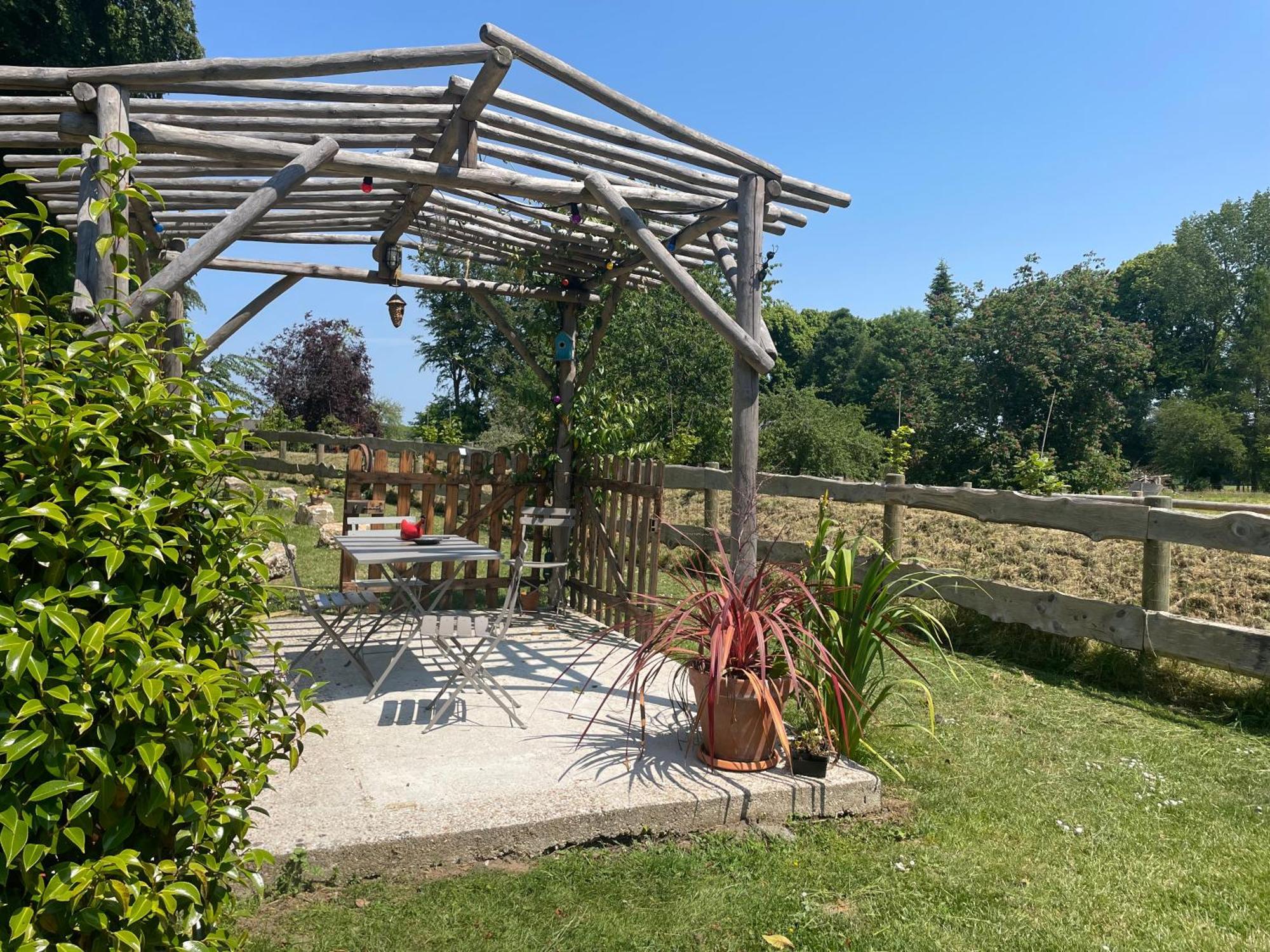 Le Clos Du Val A Loup Bénarville Exterior foto